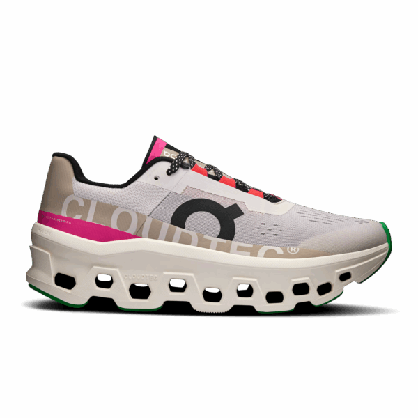 On Running Cloudmonster Women’s Silver Ivory