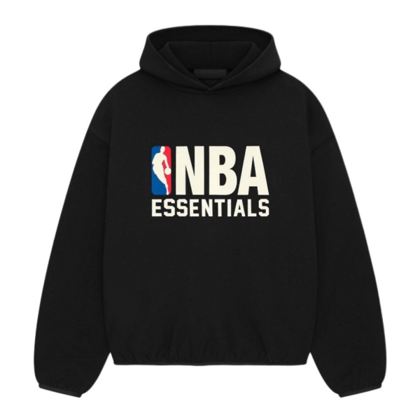 Fear of God ESSENTIALS NBA Black Hoodie