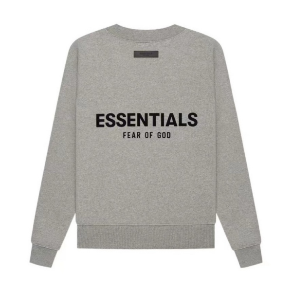 Fear of God ESSENTIALS Dark Oatmeal Crewneck