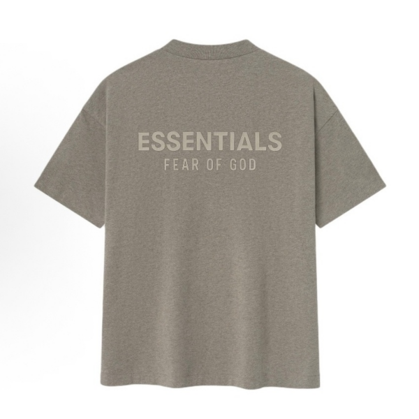 Fear of God ESSENTIALS Wood Brown Tee SS25