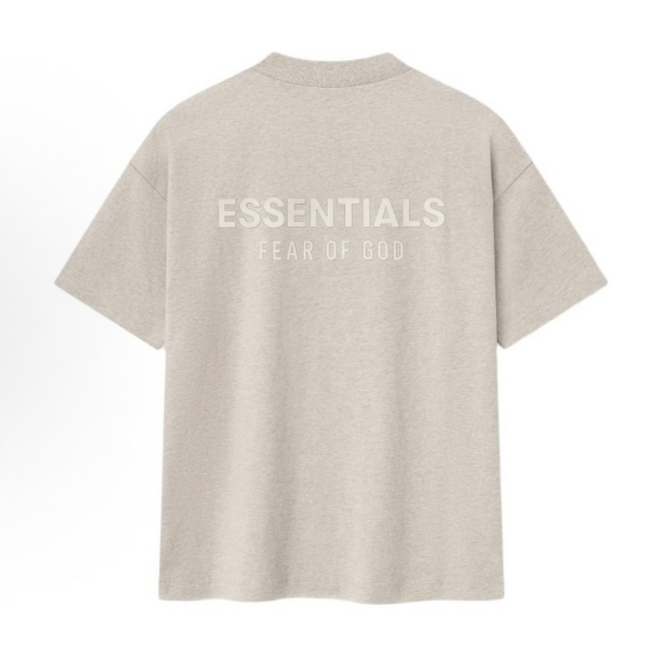 Fear of God ESSENTIALS Heather Grey Tee SS25